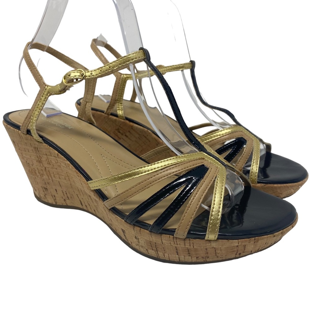 Naturalizer Strappy Wedge Heel Sandal - Size 9.5